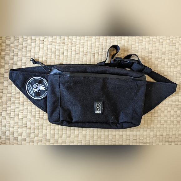 Chrome Industries Bags Chrome Industries X Cardiel Shank Black 4l Hip Fanny Bag Pack